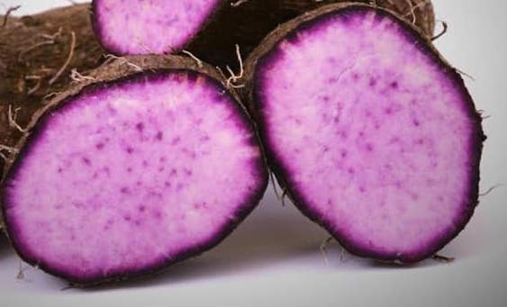 Khoai mỡ được xem là có tác dụng với quá trình giảm cân. Ảnh: Phạm My