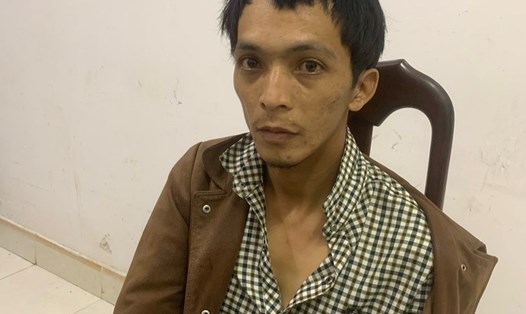 Nguyễn Thanh Tình (30 tuổi), trú tại xã Ea Knuêc, huyện Krông Pắk, tỉnh Đắk Lắk bị bắt sau khi gây ra hàng loạt vụ trộm cắp xe máy. Ảnh: Sỹ Đức
