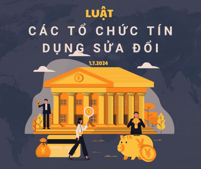 Luật Các tổ chức tín dụng sửa đổi chính thức có hiệu lực từ ngày 1.7.2024, ngoại trừ một số điều khoản sẽ có hiệu lực từ ngày 1.1.2025.