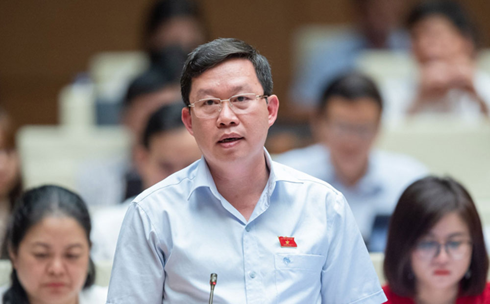 Phó trưởng đoàn đại biểu Quốc hội tỉnh Yên Bái Nguyễn Quốc Luận. Ảnh: Quochoi.vn