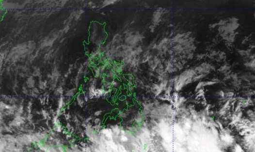 Vùng áp thấp gần Philippines ngày 21.1.2024. Ảnh: PASAGA