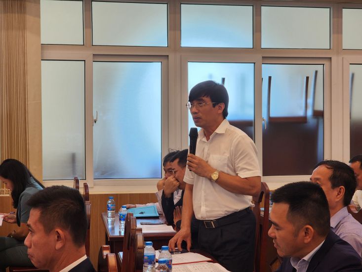 Ông Trần Đình Chánh – Giám đốc Agribank Nam Đà Nẵng. Ảnh: Thùy Trang