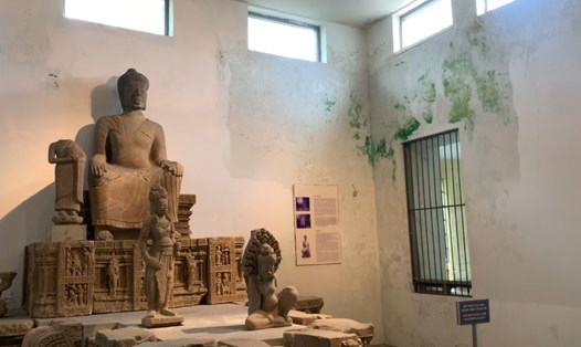 Bảo tàng Chăm 100 tuổi tại Đà Nẵng xuống cấp nghiêm trọng