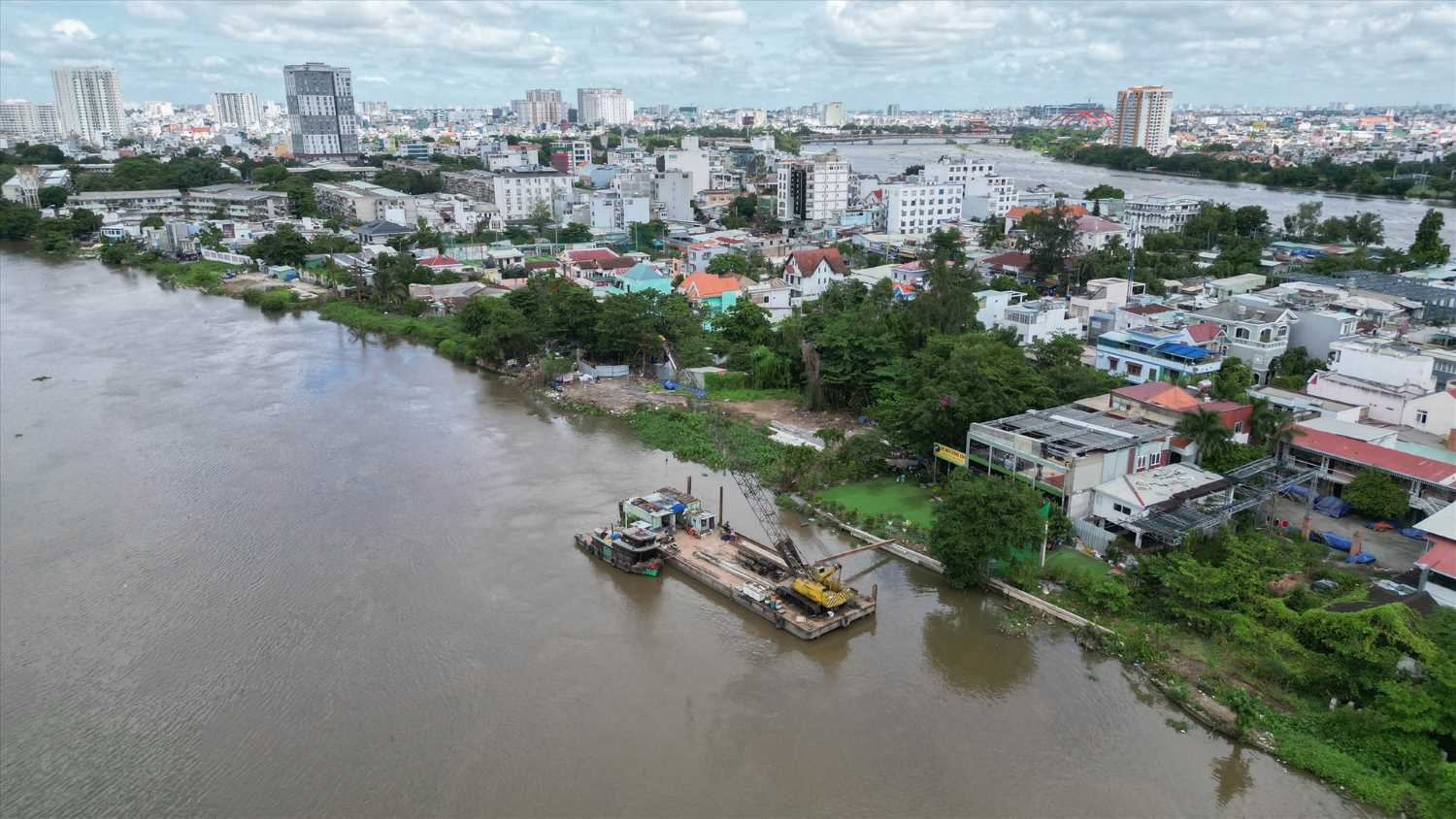 Bán đảo Cư Xá Thanh Đa | Ảnh LAODONG.VN