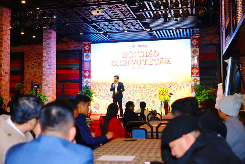 Hơn 100 thành viên đến từ hơn 50 đơn vị đăng ký tham gia hội thảo du lịch từ tâm. Ảnh: B.N