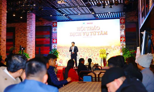 Hơn 100 thành viên đến từ hơn 50 đơn vị đăng ký tham gia hội thảo du lịch từ tâm. Ảnh: B.N