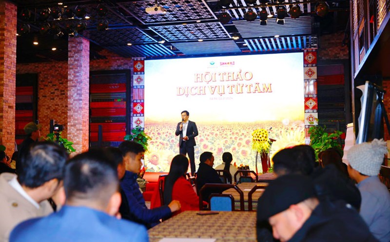 Hơn 100 thành viên đến từ hơn 50 đơn vị đăng ký tham gia hội thảo du lịch từ tâm. Ảnh: B.N