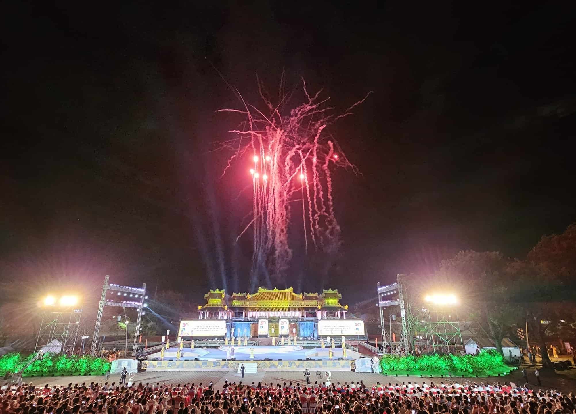 Thừa Thiên Huế sẽ có 3 điểm bắn pháo hoa tầm cao đón năm mới Giáp Thìn 2024. Ảnh: Phúc Đạt.