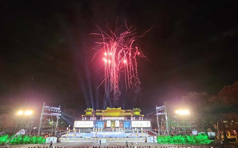 Thừa Thiên Huế sẽ có 3 điểm bắn pháo hoa tầm cao đón năm mới Giáp Thìn 2024. Ảnh: Phúc Đạt.