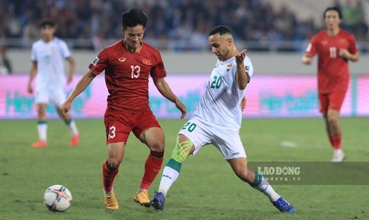 Tuyển Việt Nam chạm trán với Iraq tại lượt trận cuối vòng bảng Asian Cup 2023. Ảnh: Minh Dân