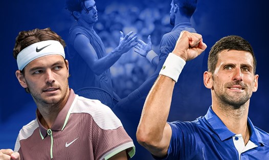 Novak Djokovic toàn thắng 8 trận đã đấu với Taylor Fritz. Ảnh: US Open