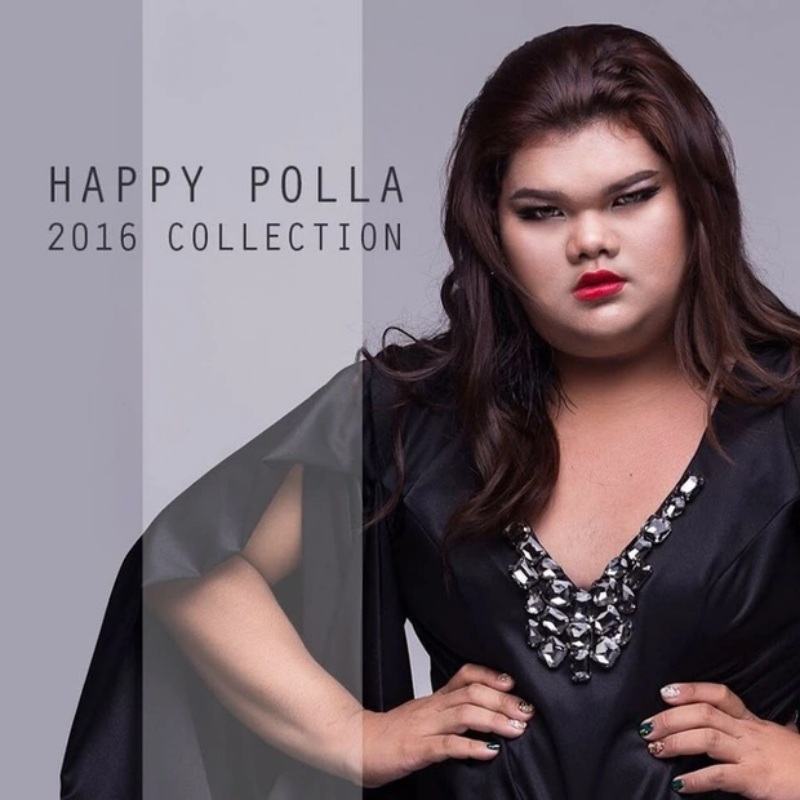 Tại Thái Lan, Happy Polla vẫn là người nổi tiếng trên mạng xã hội. Ảnh: Instagram.
