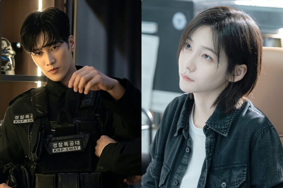 Tạo hình của bạn trai cũ Jisoo Blackpink - Ahn Bo Hyun và Park Ji Hyun trong phim mới. Ảnh: Nhà sản xuất