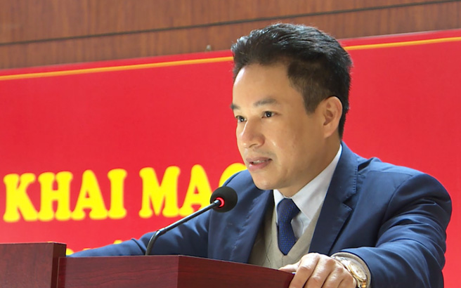 Giám đốc Sở GDĐT tỉnh Hà Giang Nguyễn Thế Bình đang bị bắt giam để điều tra về các hành vi sai phạm. Ảnh: Lê Hoàn.