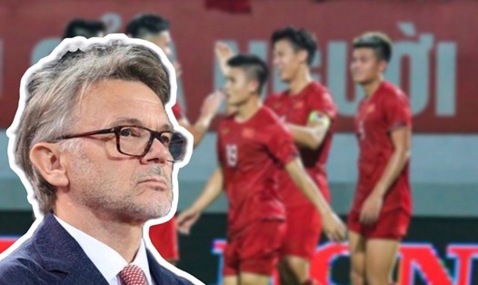 Huấn luyện viên Troussier cùng tuyển Việt Nam hướng tới vòng loại World Cup 2026. Ảnh: Minh Dân