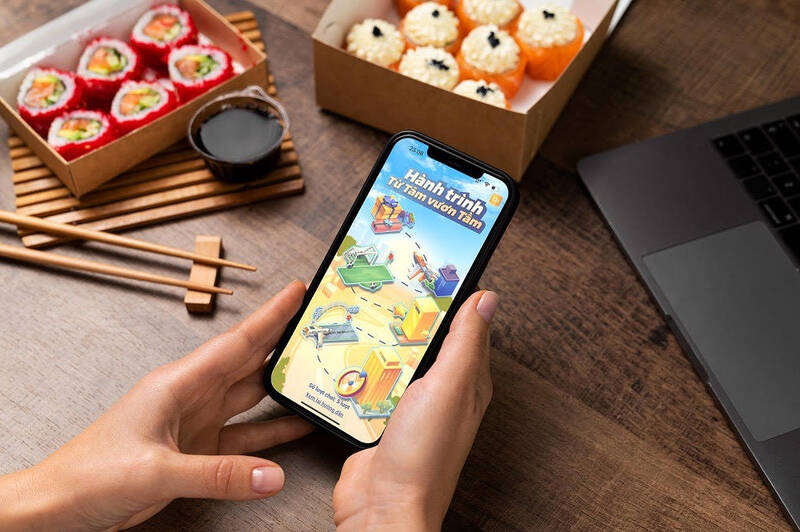Game trực tuyến trên app mobile đã giúp SHB đến gần hơn với đông đảo khách hàng. Ảnh: SHB