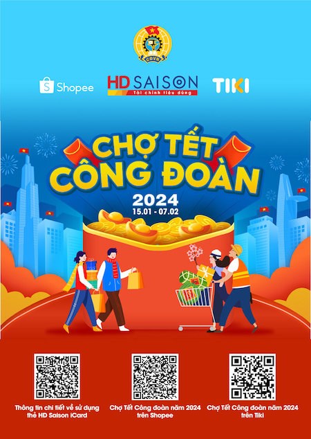 Trên 35.000 người lao động đã mua hàng trên “Chợ Tết Công đoàn online”