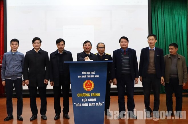 Nhiều người trúng thưởng "hóa đơn may mắn" từ Cục Thuế tỉnh Bắc Ninh