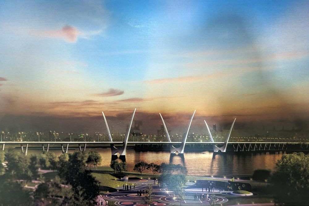 Mang vị trí đầu nguồn của chuỗi những cây cầu bắc ngang sông Hồng, cầu Thượng Cát hướng đến hình tượng lớn, mang biểu tượng lớn thể hiện được tinh thần Thủ đô. 