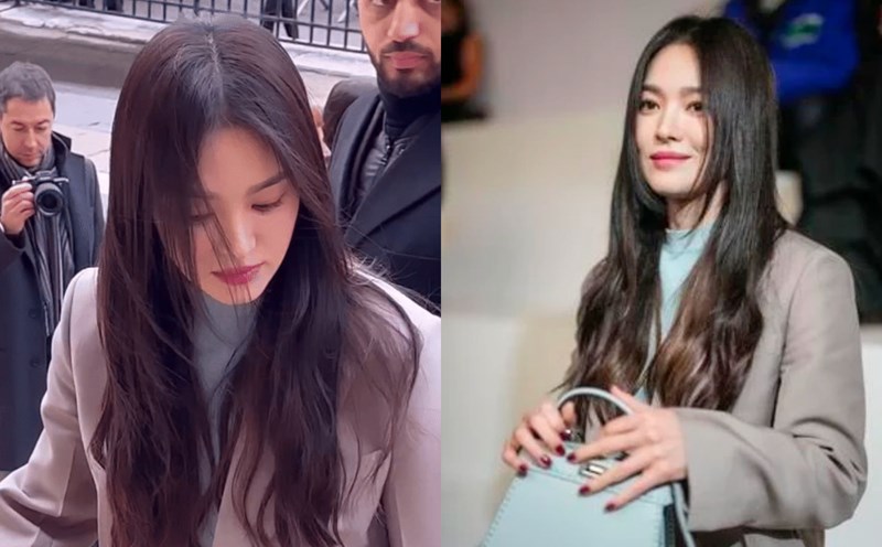 Song Hye Kyo caused a stir when participating in a fashion event. Photo: Harper's Bazaar