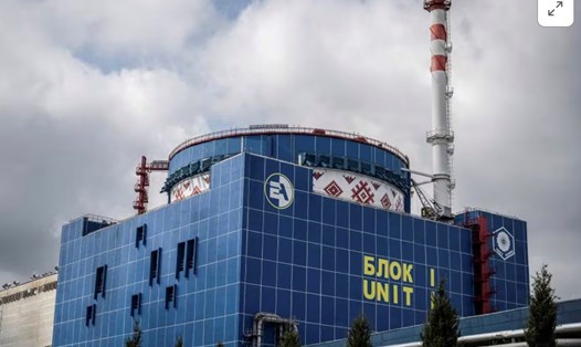 Nhà máy điện hạt nhân Khmelnytskyi của Ukraina. Ảnh chụp màn hình 