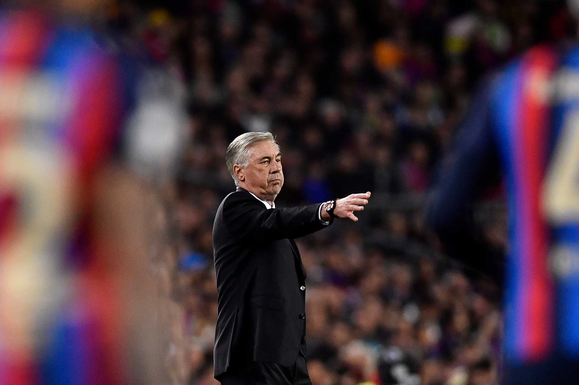 Carlo Ancelotti quá giỏi khi vẫn giữ được sức mạnh của Real Madrid dù thiếu vắng nhiều ngôi sao. Ảnh: AFP
