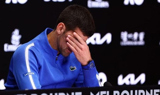 Novak Djokovic có một trận đấu thực sự tệ. Ảnh: The Straits Times