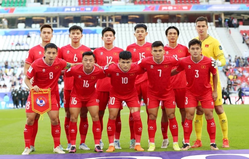 Đội tuyển Việt Nam đặt mục tiêu giành vé vào vòng loại thứ 3 World Cup 2026. Ảnh: Quỳnh Anh