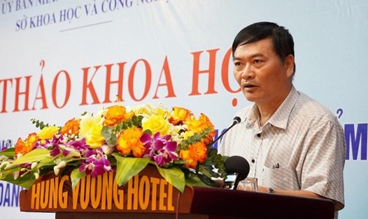 Ông Nguyễn Văn Thành - Giám đốc Sở Khoa học và Công nghệ tỉnh Quảng Ngãi. Ảnh: Sở KH-CN tỉnh Quảng Ngãi