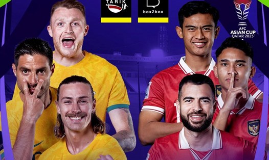 Đội tuyển Indonesia đối mặt với thử thách rất lớn là tuyển Australia tại vòng 1/8 Asian Cup 2023. Ảnh: Asean Football