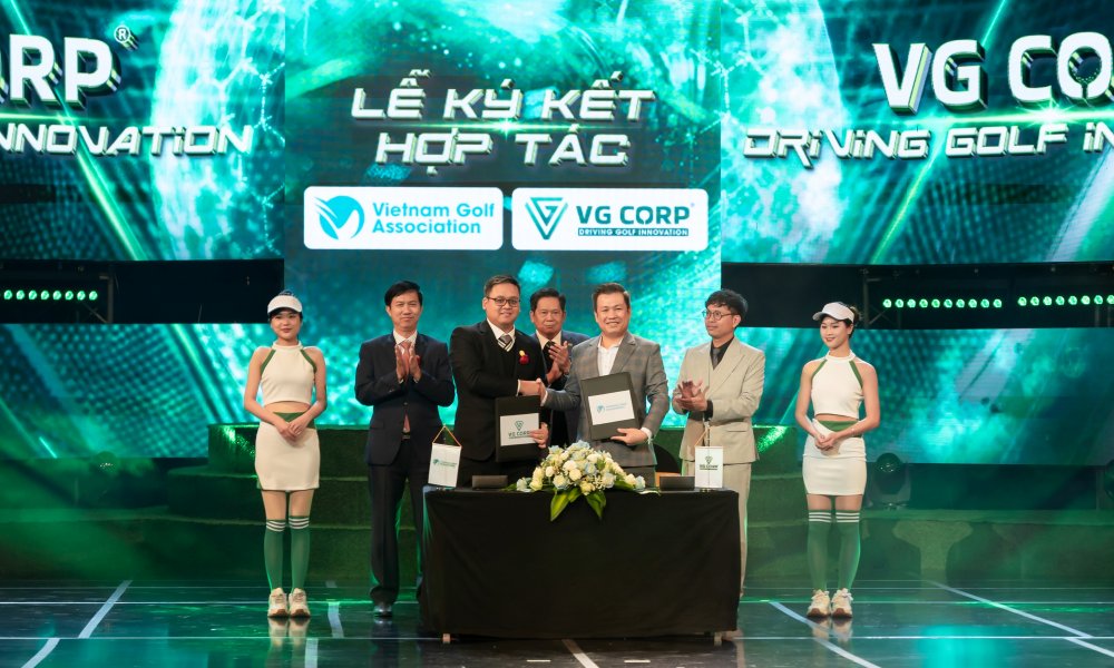 VG Corp ký kết hợp tác với nhiều đơn vị, nỗ lực mang đến những trải nghiệm mới cho cộng đồng golf Việt Nam. Ảnh: VG Corp