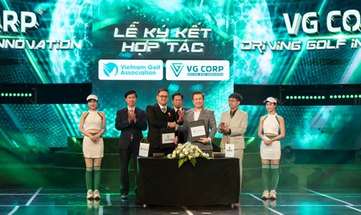 VG Corp ký kết hợp tác với nhiều đơn vị, nỗ lực mang đến những trải nghiệm mới cho cộng đồng golf Việt Nam. Ảnh: VG Corp