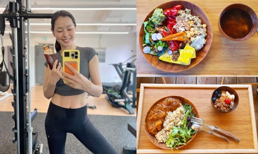 Honey Lee lấy lại dáng thon nhờ chăm tập thể dục, ăn uống khoa học. Ảnh: Instagram
