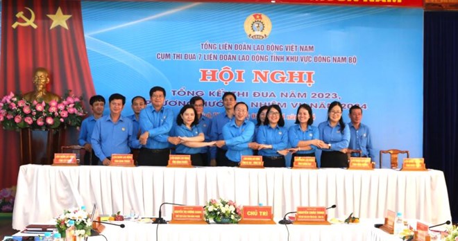 LĐLĐ 7 tỉnh Đông Nam Bộ tập trung phát triển đoàn viên trong năm 2024