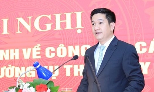 Ông Nguyễn Huy Cường được điều động, bổ nhiệm giữ chức vụ Phó Ban Tuyên giáo Thành ủy Hà Nội. Ảnh: Hanoi.gov