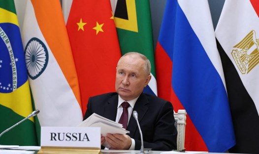 Nga đảm nhận chức chủ tịch luân phiên BRICS trong năm 2024. Ảnh: AFP