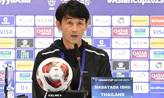 Huấn luyện viên Masatada Ishii của đội tuyển Thái Lan. Ảnh: AFC