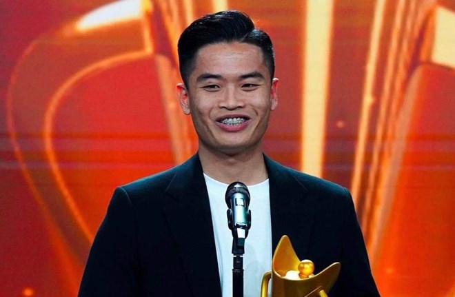 Xạ thủ Phạm Quang Huy được đề cử xét tặng giải thưởng "Gương mặt trẻ Việt Nam tiêu biểu 2023". Ảnh: Hoàng Anh/WTT