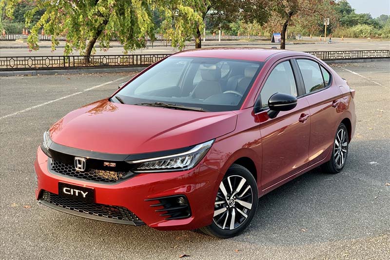 Honda City có mức giá thuê cạnh tranh nhất trong các dòng xe hạng B. Ảnh: Khánh Linh