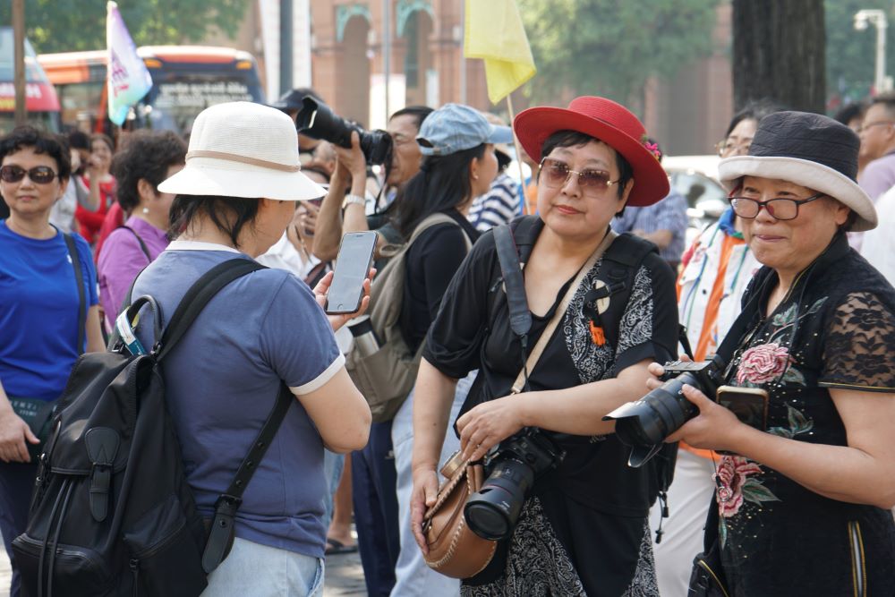 Đông đảo khách quốc tế chọn TPHCM là điểm du lịch trong tháng đầu năm 2024. Ảnh: Thanh Thanh 