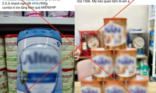 Tài khoản facebook có tên Ngọc Hà đang rao bán sản phẩm sữa có hạn sử dụng hết ngày 17.4.2024, mức giá xả lỗ chỉ từ 150.000 đồng/hộp. Ảnh: Thu Giang