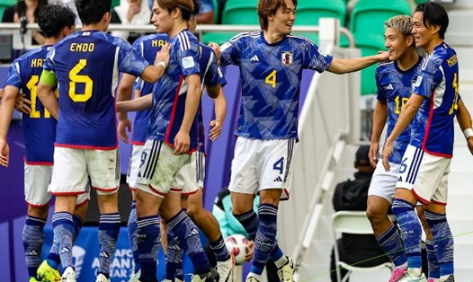 Tuyển Nhật Bản giành vé vào tứ kết Asian Cup 2023. Ảnh: AFC