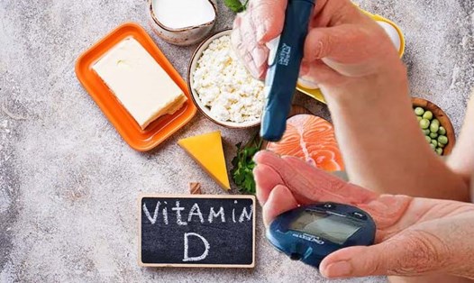 Vitamin D có tác động đến đường huyết. Đồ hoạ: Hạ Mây