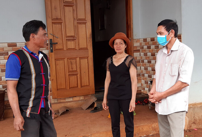 Các tổ hòa giải ở cơ sở đang phát huy vai trò trong việc tạo ra sự gắn kết, thắt chặt tình làng, nghĩa xóm. Ảnh: Phan Tuấn