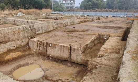 Di chỉ khảo cổ ở thị trấn Cảnh Sơn, quận Dư Hàng, thành phố Hàng Châu,  tỉnh Chiết Giang, Trung Quốc. Ảnh: Xinhua