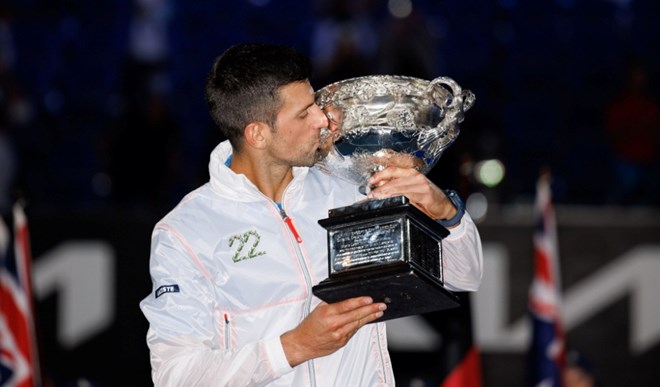 Djokovic có thể được đặt tên cho sân vận động tại Australian Open