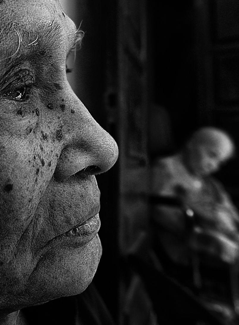 Vị tướng nổi tiếng Nguyễn Quốc Thước và người vợ (nay đã rời bỏ cõi tạm) của ông.
