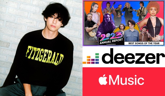 V BTS đạt được thành tựu trong năm 2023 vừa qua. Ảnh: AllkPop.