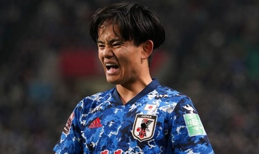 Takefusa Kubo có nguy cơ lỡ Asian Cup 2023. Ảnh: AFP