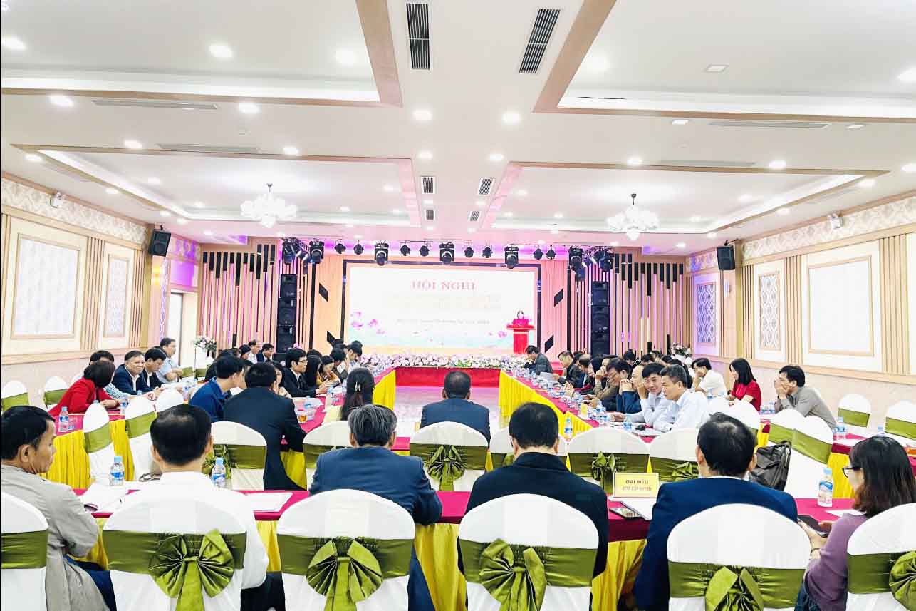 Một hội nghị phối hợp kiểm soát về An toàn vệ sinh thực phẩm tổ chức ở Hà Tĩnh năm 2023. Ảnh: Hà Tĩnh.